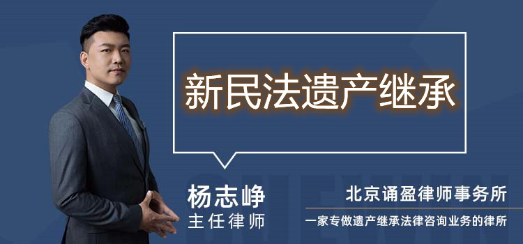 新民法遺產(chǎn)繼承