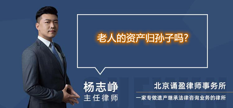 老人的資產(chǎn)歸孫子嗎?